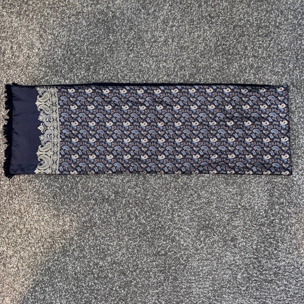 Navy Blue Scarf
